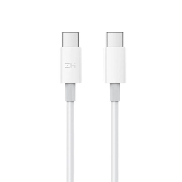 Кабель ZMI Type-C — Type-C, 3A, 60Вт, 1.5м., белый